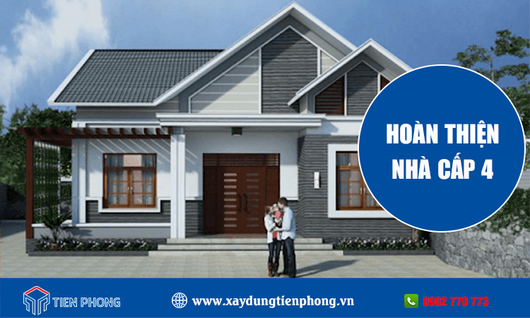 Hoàn thiện nhà cấp 4 