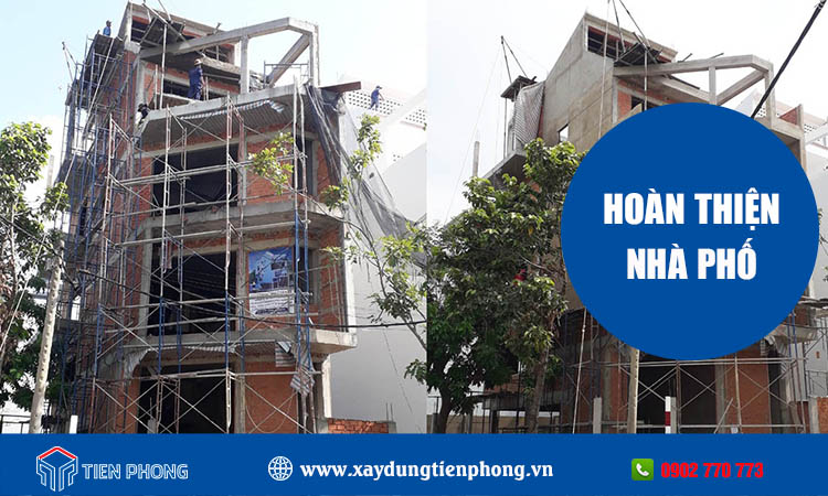 Thi công hoàn thiện nhà phố 